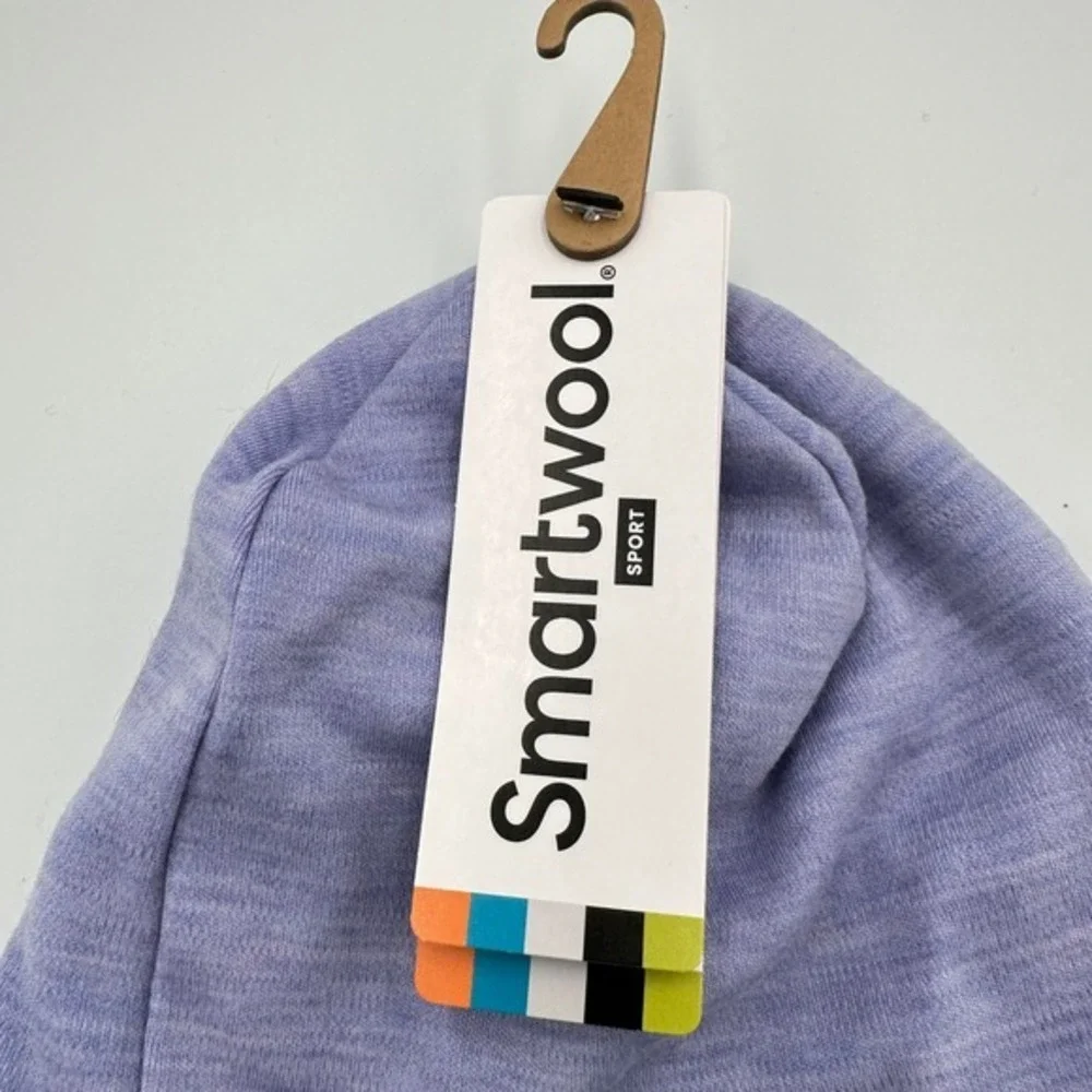 Smartwool Kids Thermal Reversible Cuffed Beanie‎ Purple Mist Heather SW018019A17